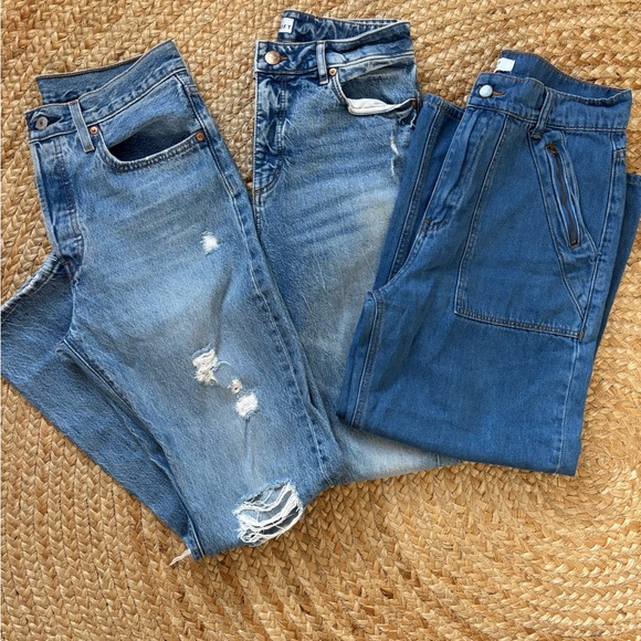Levi's Denim - BUNDLE OF 3 - Women's Jeans size 27